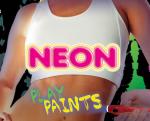 Hott Products Neon Play Paints in Red, Green & Yellow with UV Applicator Pen for LGBT Bachelorette Parties